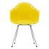 Cadeira de Braços em Plástico Eames DAX / Base Cromada
